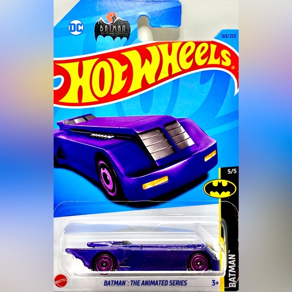β
 π 4/$20 π NEW MATTEL HOT WHEELS 5/5 HW BATMAN : THE ANIMATED SERIES #169/250 - Picture 1 of 3